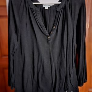 Old Navy Bkack Long Sleeved Shirt